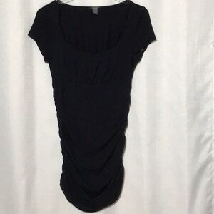 Kenneth Cole Reaction Black Short Sleeve Top